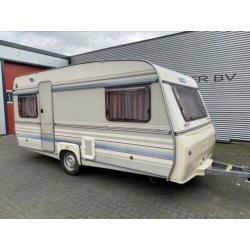 Nette Wilk De Luxe 450 met voortent RONDZIT + VASTBED