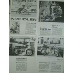 Kreidler poster jaren 70 met van veen stempel