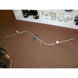Plafondlamp met vier halogeen spots (A17 2205)
