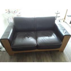 Te koop Leren bankstel