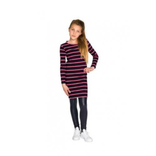 Geweldige gestreepte jurk van INDIAN BLUE JEANS maat 6/116.