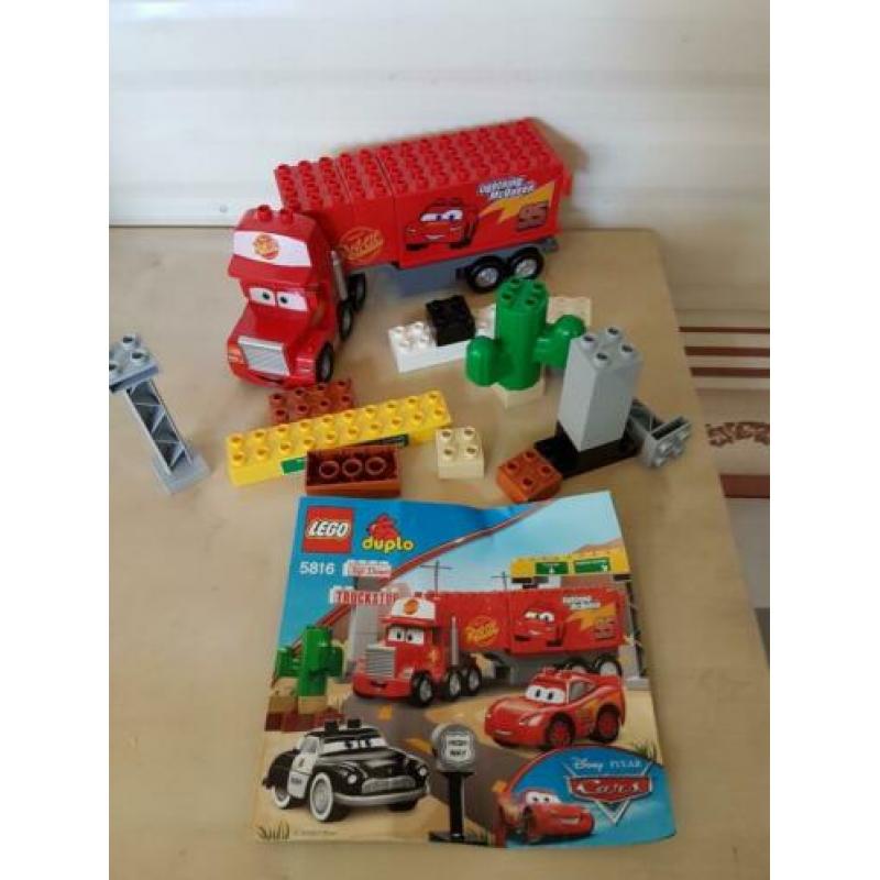 Lego duplo Cars Macks lange rit nr 5816 set compleet