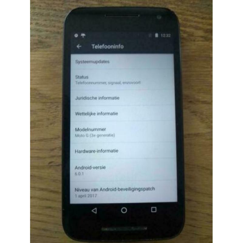 Motorola / Moto G (3rd gen - XT1541) Zwart - 2GB - 16GB