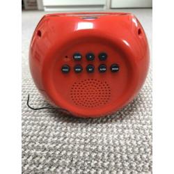 Cars wekkerradio met projectielamp