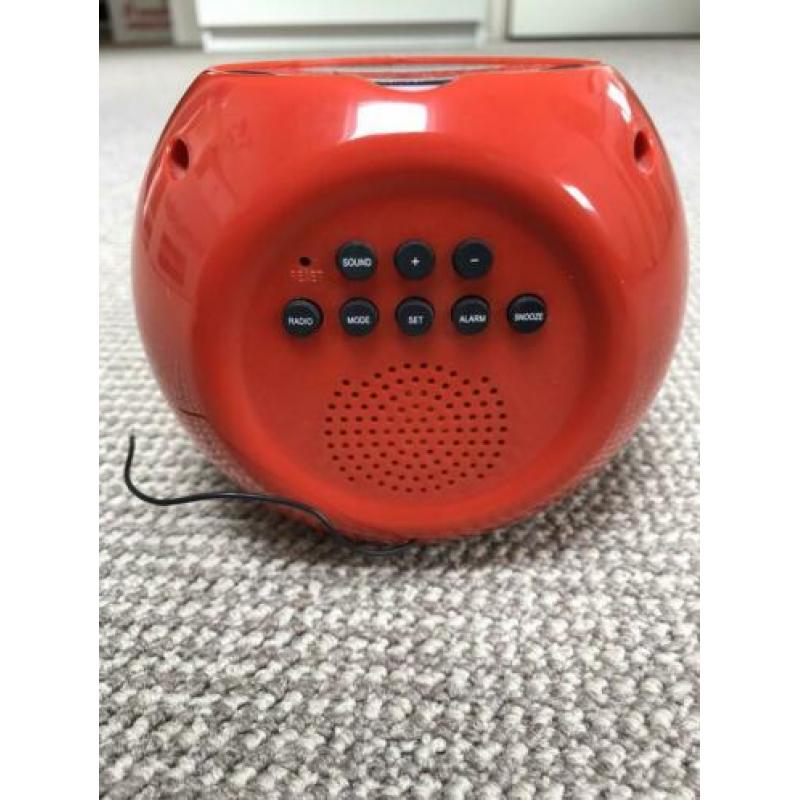 Cars wekkerradio met projectielamp