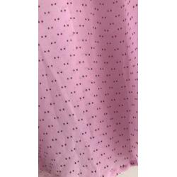Custommade mooi rose bloesje maat 34 nieuwstaat