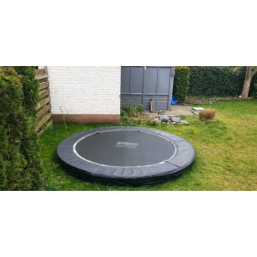Trampoline 305 - Zwart - SPRING