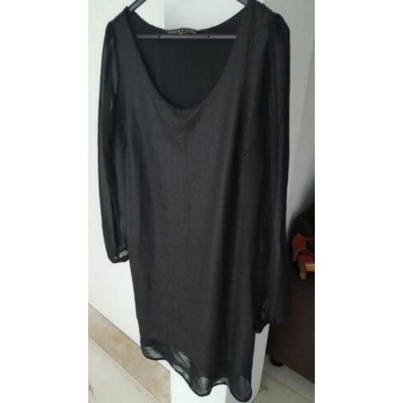Crème de la crème Jurk maat L , zwart