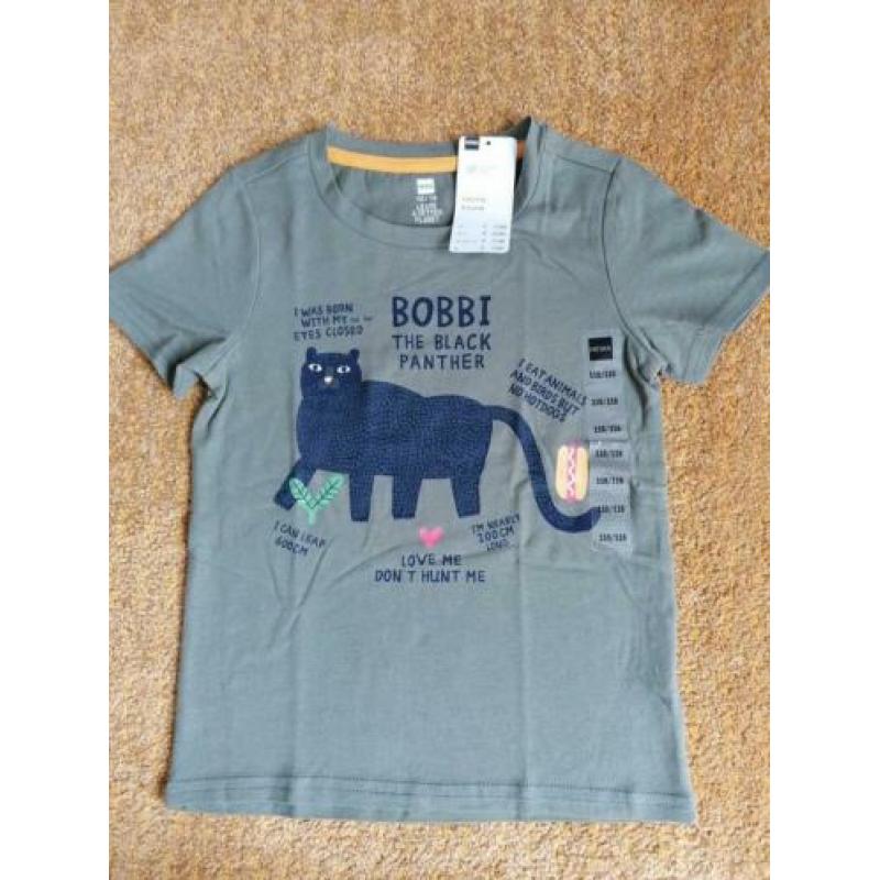 5 nieuwe t-shirts maat 110-116 jongens Hema