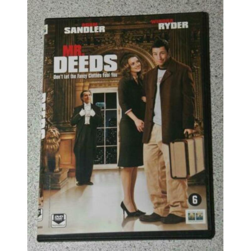 Mr. Deeds. Romcom Hoofdrol: Adam Sandler.
