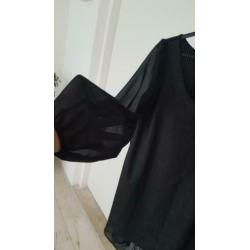 Crème de la crème Jurk maat L , zwart