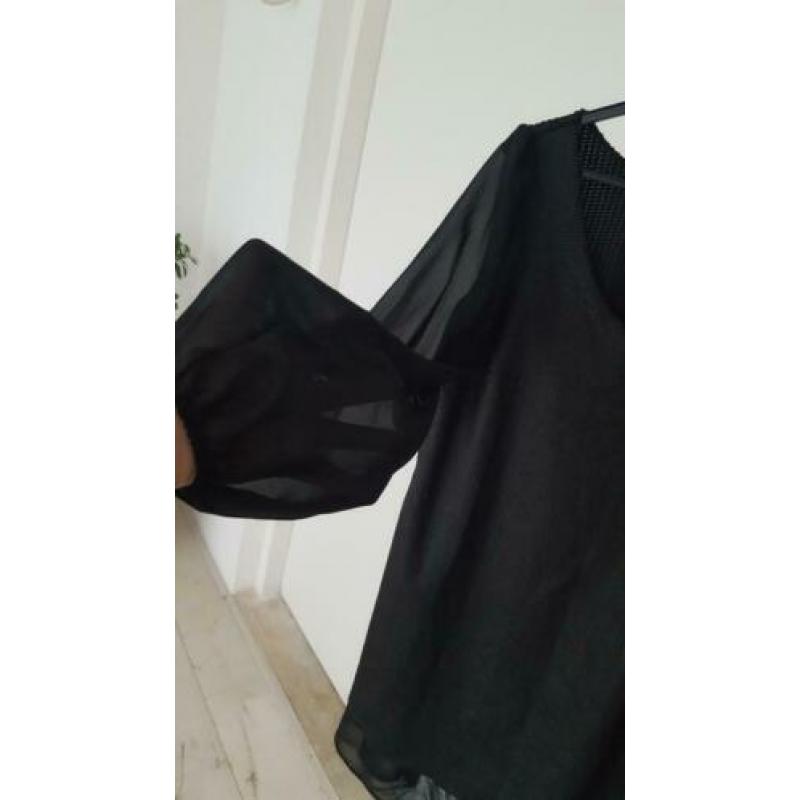 Crème de la crème Jurk maat L , zwart