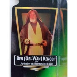 -40% Star Wars POTF Green Holo Ben (Obi-Wan) Kenobi