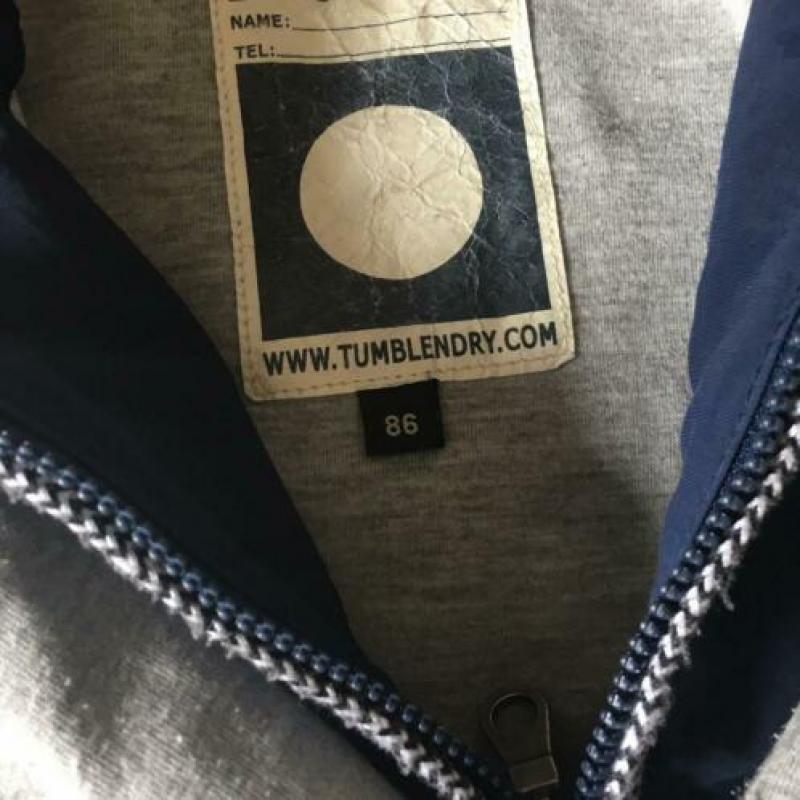 Zomerjas Tumble ‘n Dry jongens, maat 86