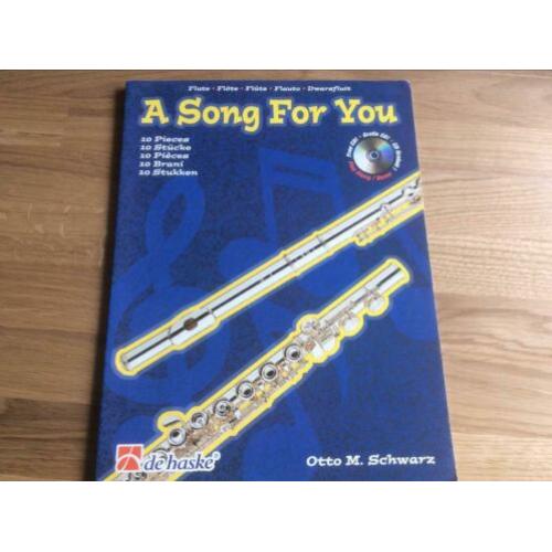 A song for you bladmuziek dwarsfluit