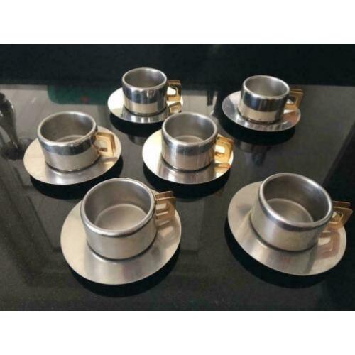 RVS espresso kopjes, Casalinghi – design espresso kopjes