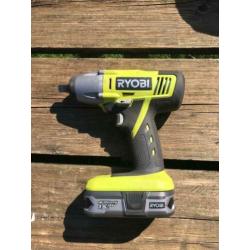 Gereedschap Ryobi One slagmoersleutel BIW 180 compleet