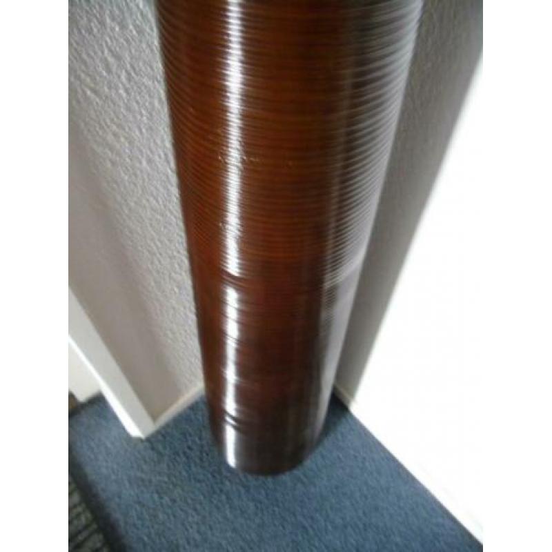 SIERVAZEN: hout (mahonie kleur) in spiralenmotief
