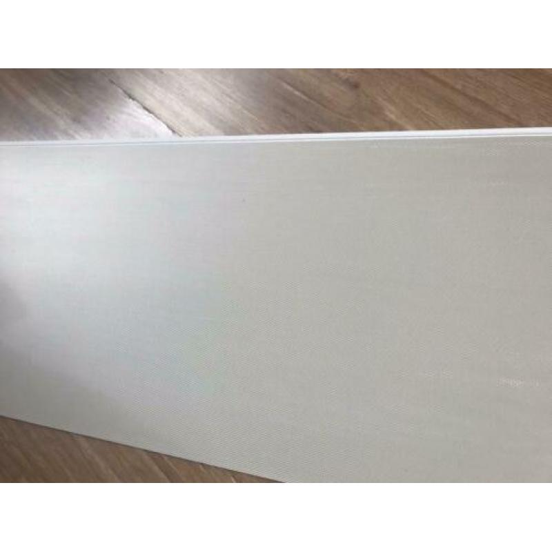 6 pakken PVC clickvloer wit met voelbaar reliëf