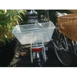 Fietsmand achterop