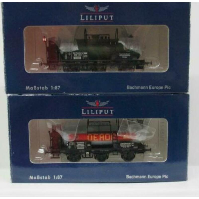 Liliput L2354482-L235485 3 asser tankwagons .