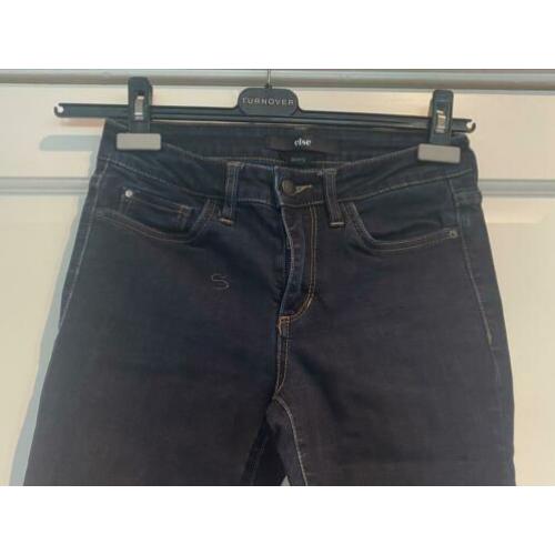 Donkerblauwe Else spijkerbroek skinny maat 26 (Joe