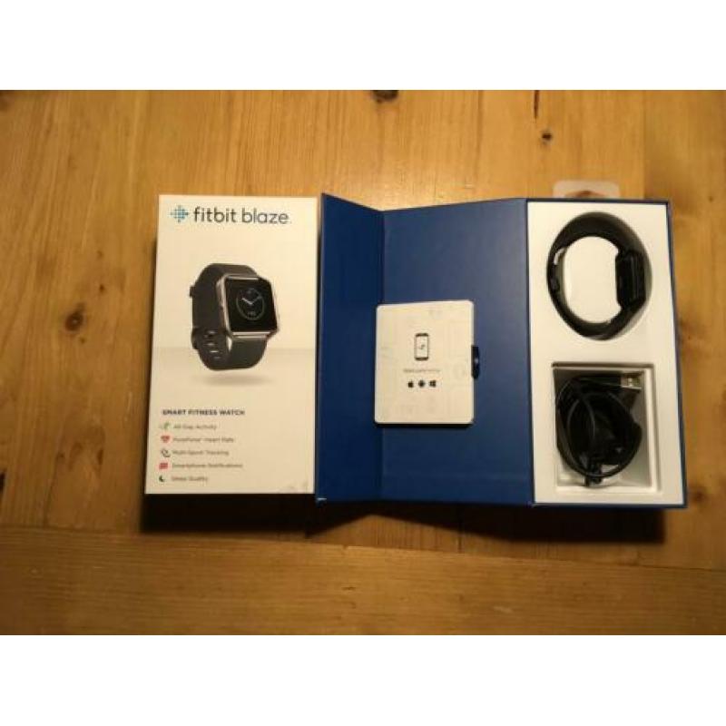 Fitbit Blaze, compleet oplader en verpakking
