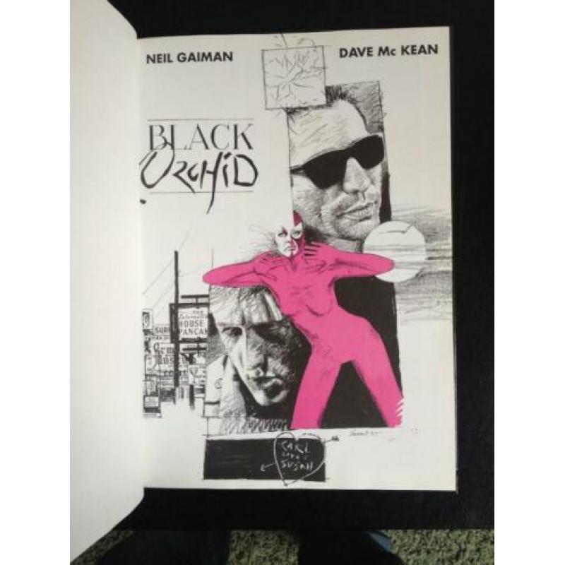 HC - Black Orchid - Neil Gaiman - Twee delen - 1988