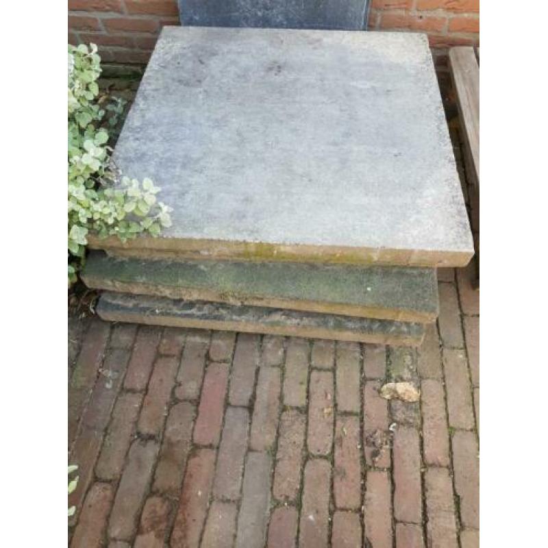6x Teras tegel MBI Geo Collor 80x80x4cm