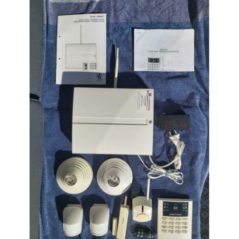 Jablotron alarm systeem JA-63 Profi huisalarm compleet