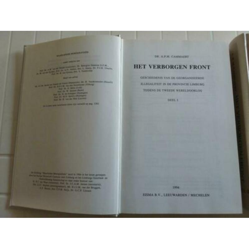 Het verborgen front deel 1 en 2, Cammaert ISBN 9074252192