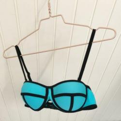 Bikini top blauw
