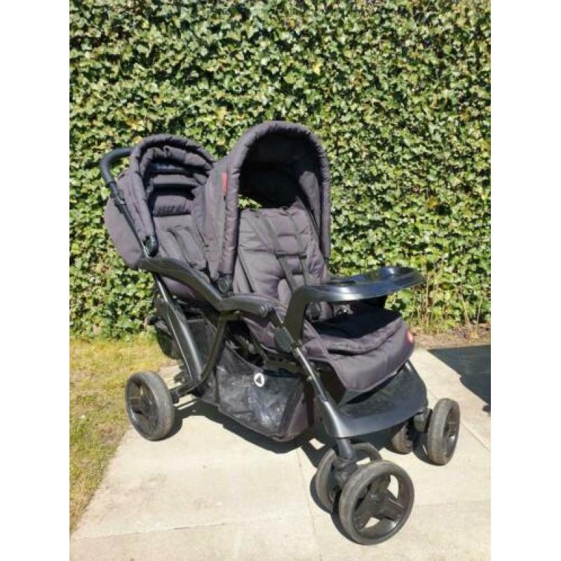 Topmark Duobuggy/duokinderwagen/twinbuggy, als nieuw!