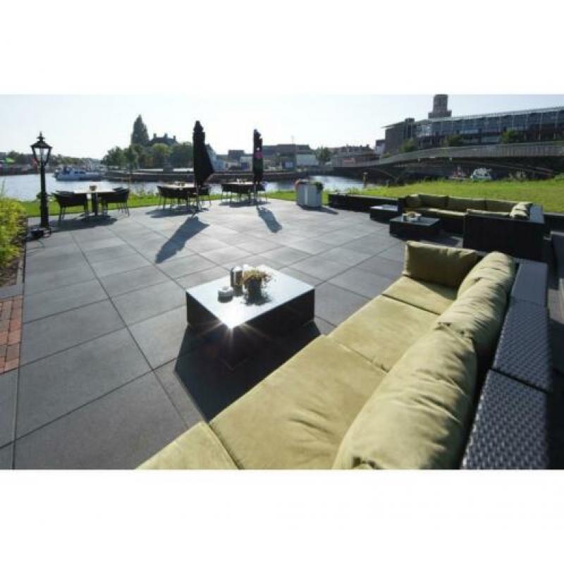 6x Teras tegel MBI Geo Collor 80x80x4cm