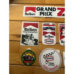 14 stickers sticker. Formule 1 Zandvoort Grand Prix enz.