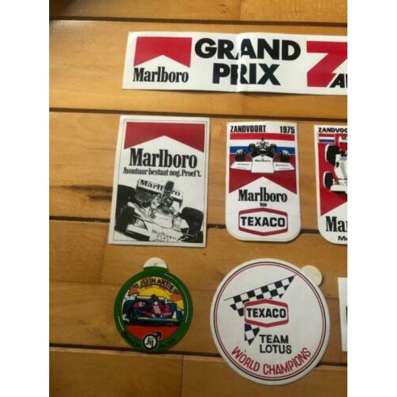 14 stickers sticker. Formule 1 Zandvoort Grand Prix enz.