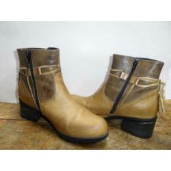Leuke bruine laarsjes Wolky 38