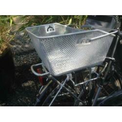 Fietsmand achterop