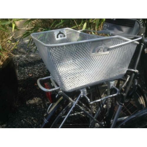 Fietsmand achterop