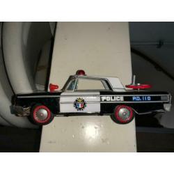 blikken politie auto