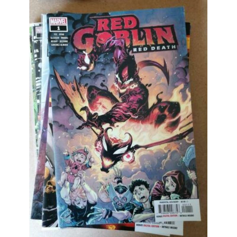 Marvel Comics Lot, meerdere comics, SPIDERMAN AVENGERS X-MEN