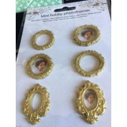 Foto frames voor poppenhuizen