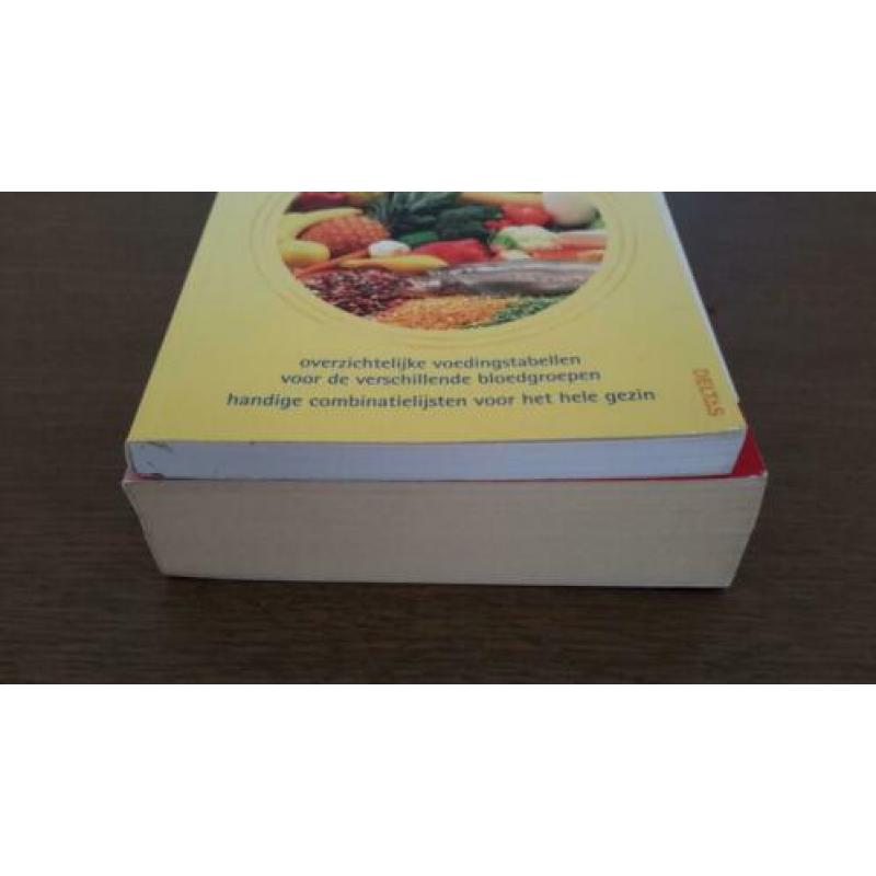 HET BLOEDGROEPEN DIEET (boek) en - -VOEDINGSWIJZER (boek)