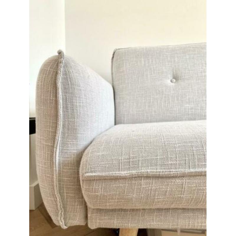 Slaap bank sofa bed + Linen cover, Maison du Monde, 210x80