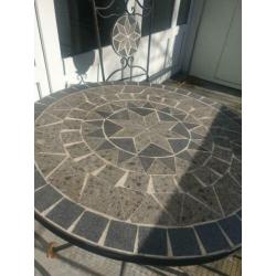 Balkon/tuin- setje mozaik