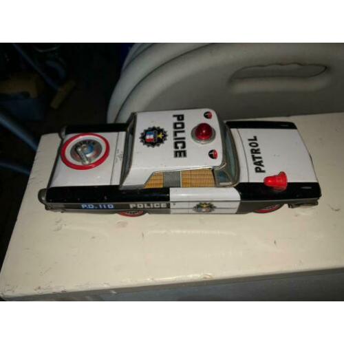 blikken politie auto
