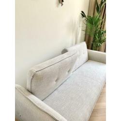 Slaap bank sofa bed + Linen cover, Maison du Monde, 210x80
