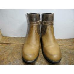 Leuke bruine laarsjes Wolky 38