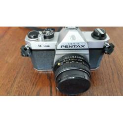 Pentax K1000 spiegelreflex kleinbeeld camera