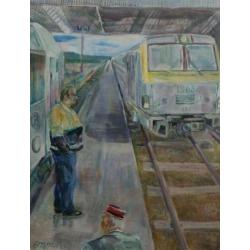 Emmanuel P., de treinbegeleider